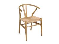 y chair in oak