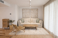 alt=Mediterranean living room interior design project in Mallorca with natural materials and neutral tones alt=Mediterranean living room interior design project in Mallorca with natural materials and neutral tones